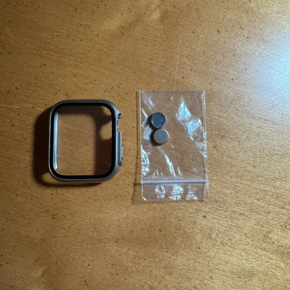 Black Watch Case with Screen Protectors